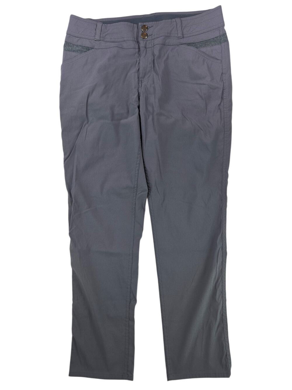 Marmot | Grey Nylon Blend Vented Hiking Pants | Size 10